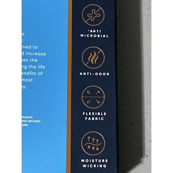 Copper Compression Arch Supports Plantar Fasciitis Flat Feet Fallen Arches NEW - Picture 4 of 6